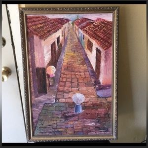 Art oil painting by Becerra